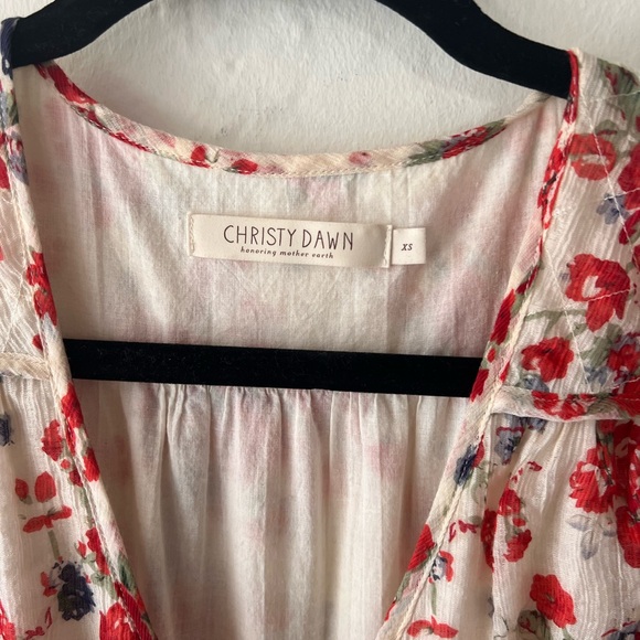 Christy Dawn, Dawn Dress, XS, vermillion bloom, discontinued. - Picture 4 of 6